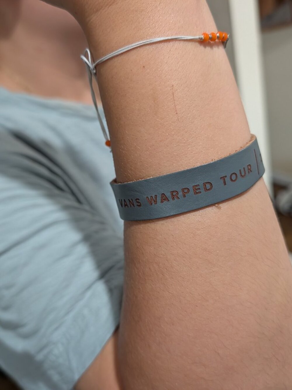 Warped Tour 25 Years Wristband